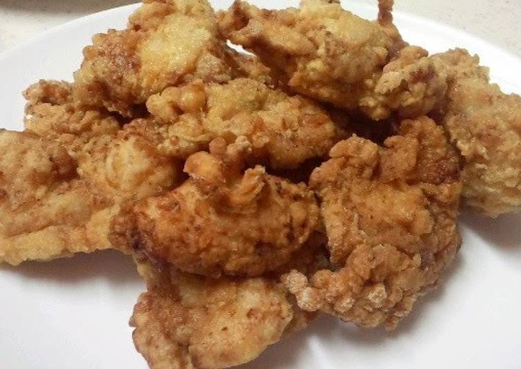 Easiest Way to Make Quick Shio-koji Karaage Fried Chicken