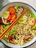 Einfache Veggie-Ramen