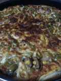 super healthy vegetable pizza
