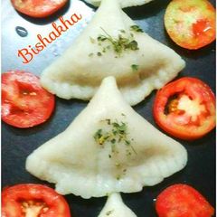 Chana Dal stuffed Rice Dumplings A picture of Chana Dal stuffed Rice Dumplings.