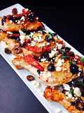 Pan-seared Chicken with sun-dried tomatoes and Olives