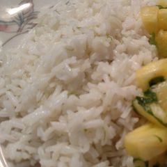 Lime Coconut Jasmine Rice A picture of Lime Coconut Jasmine Rice.