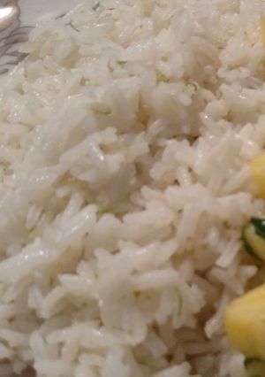 A picture of Lime Coconut Jasmine Rice.