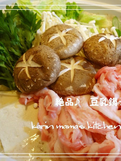 A picture of Really Delicious Soy Milk Nabe (Hotpot).