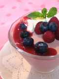 Raspberry Bavarian Cream