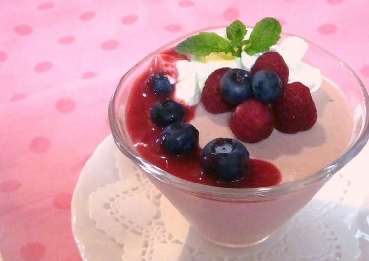 Raspberry Bavarian Cream