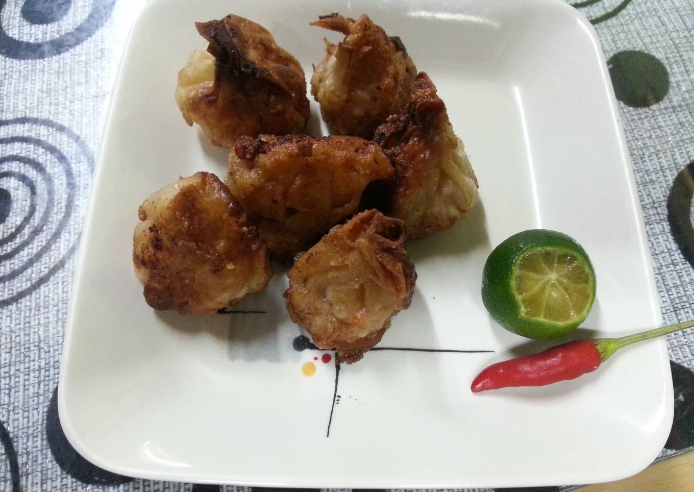 Homemade porkshomai