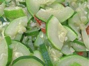 Gambar tumis zucchini