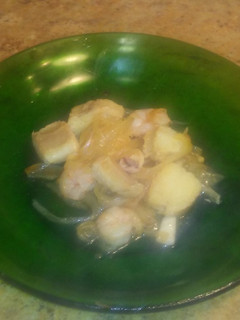 Una foto de Rape encebollado