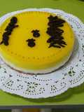 Mousse de piña colada