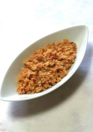 A picture of Low Calorie Okara Ketchup Rice.