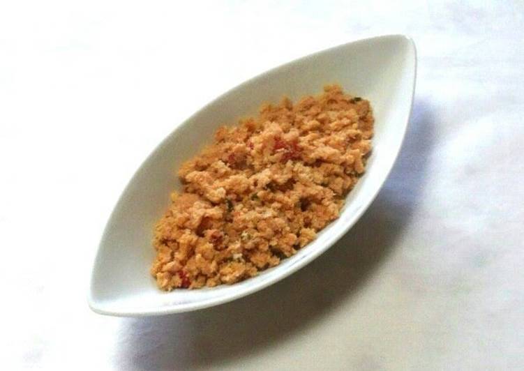 Simple Way to Make Homemade Low Calorie Okara Ketchup Rice