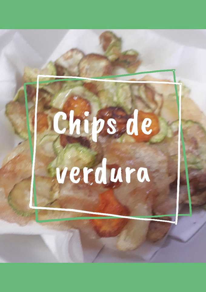 Una foto de Chips de verdura
