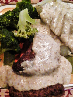 A picture of Garlicky Chicken Fried Steak.