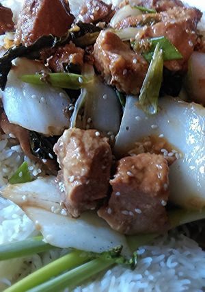A picture of Slow Cooked Korean Pork.