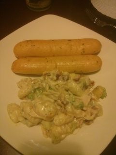 A picture of Loaded Chicken Alfredo Bake.