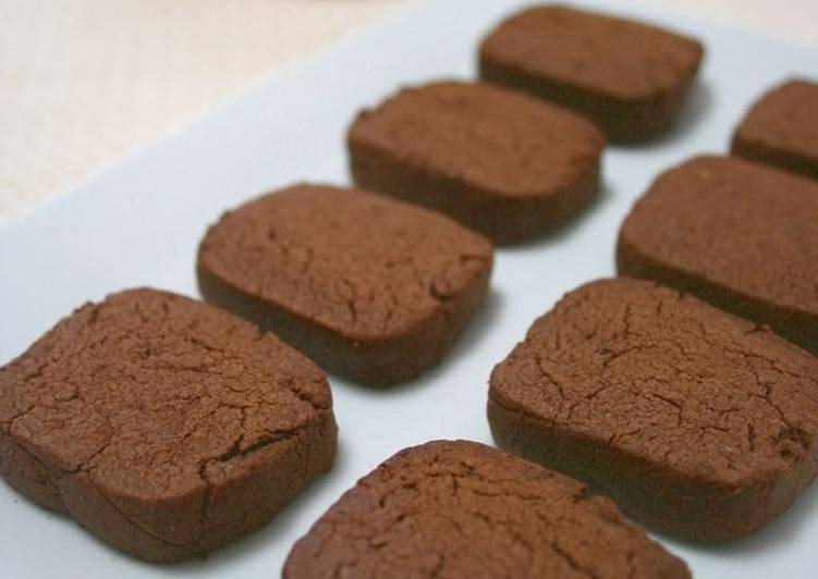 Recipe of Super Quick Homemade Chocolate Cookies Made with Vegetable Oil