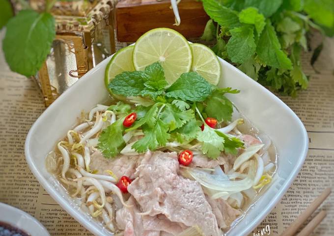 Resep Pho Noodle Soup, Lezat Sekali