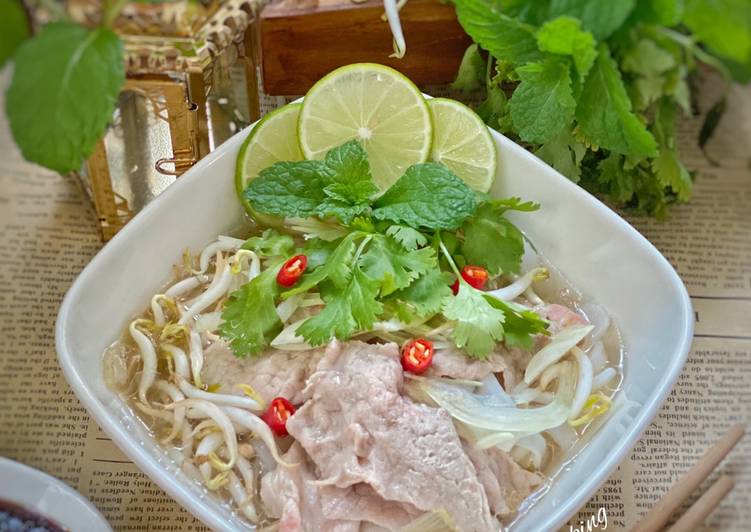 Cara Mudah Bikin Pho Noodle Soup Anti Gagal