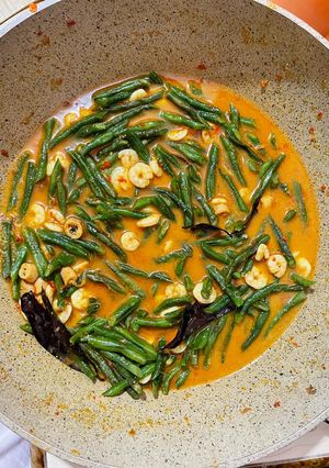 Foto resep Kacang panjang santan