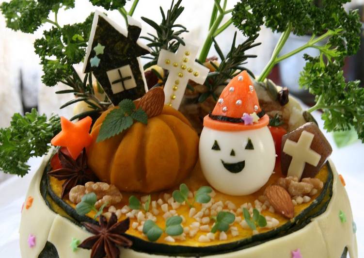 Halloween Kabocha Squash Gratin Halloween Kabocha Squash Gratin