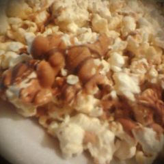 A picture of Peanut butter chocolate popcorn.