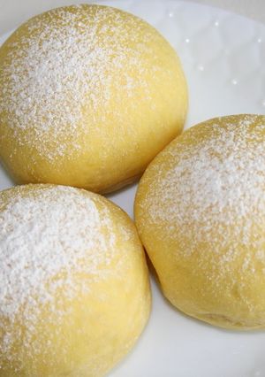 A picture of Light and Fluffy White Kabocha Squash Bread - Made in a Bread Machine.