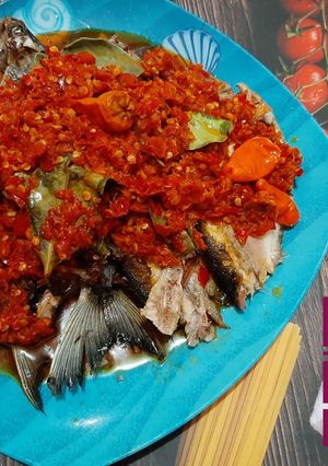 Foto resep Bawal Kupas Membara