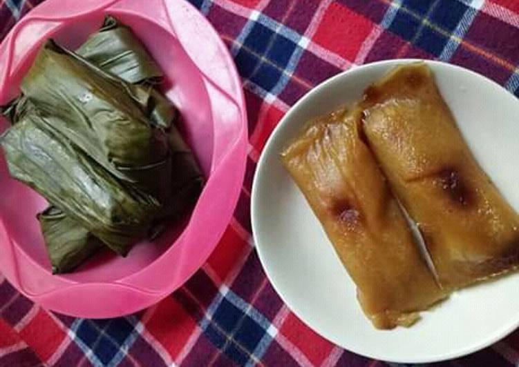 resep cara mengolah Lemet singkong