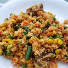 A picture of Stir Fry Couscous.