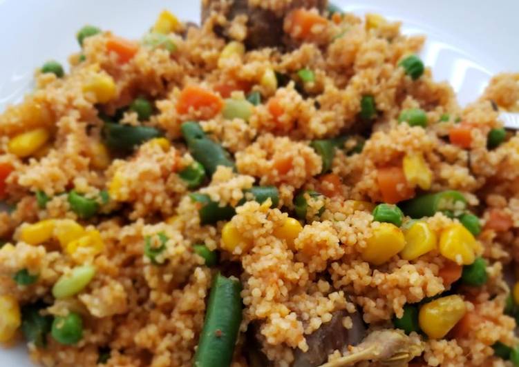 Simple Way to Make Any-night-of-the-week Stir Fry Couscous