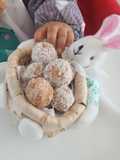 Cocadas de dátiles para bebés