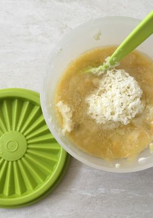 Foto resep Mpasi +7 bulan baby DHK 💚