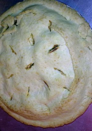 A picture of Zach's Meat & Tater Pie.