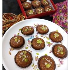 A picture of Khambhat Chocolaty Halwasan.