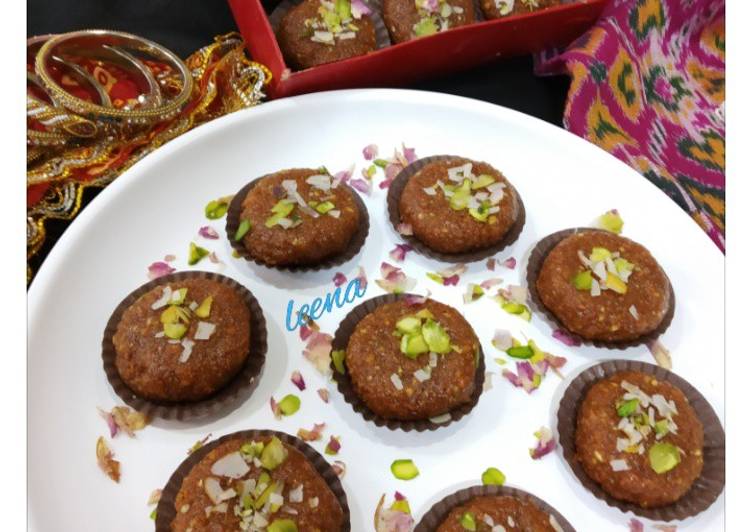 Steps to Make Perfect Khambhat Chocolaty Halwasan