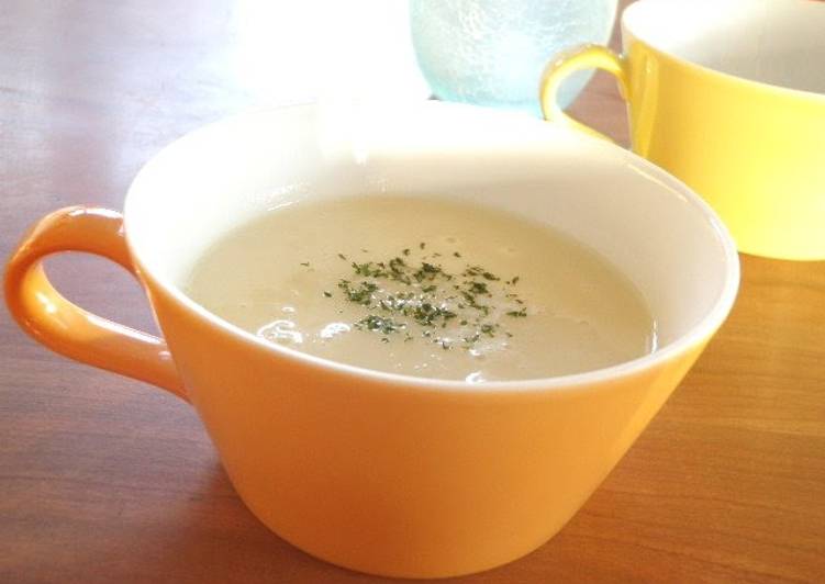 Easiest Way to Prepare Tasty Easy ❤ Turnip and Soy Milk Potage ❤ This is A Recipe That Has Been Tested  From Best My Grandma's Recipe !!