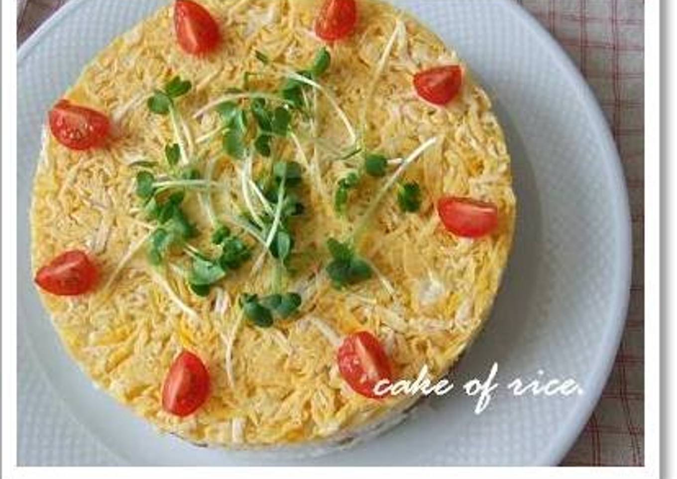 Recipe of Any-night-of-the-week Easy! Tuna Soboro Rice Cake
