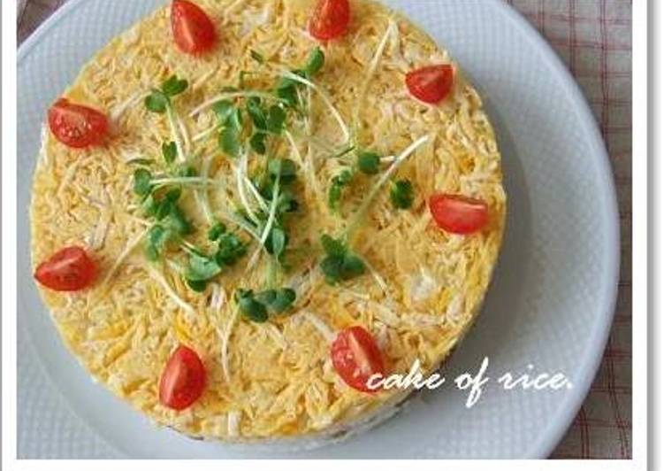 Easy! Tuna Soboro Rice Cake