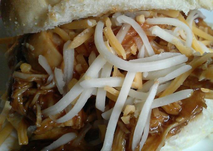 Recipe Of Ultimate Pulled Chicken Sandwich Best Recipes