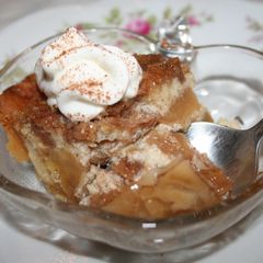 A picture of Apple Buttermilk Pie.