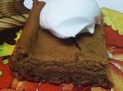 A picture of pumpkin pie bars