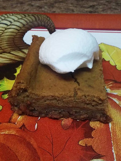 A picture of Pumpkin Pie Bars.