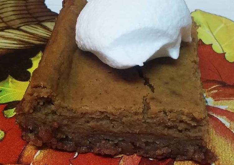 Pumpkin Pie Bars