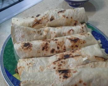 Unique Cuisine Potato and Ground Beef Burritos Delicious and Healthy