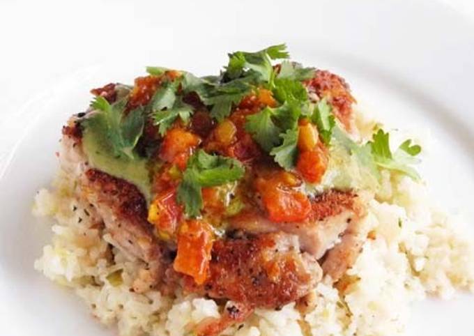 Recipe of Award-winning Mexican-Style Sautéed Chicken Thighs