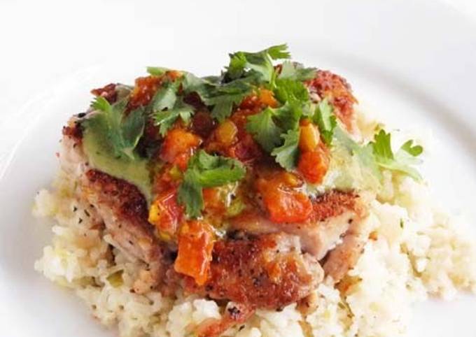 Mexican-Style Sautéed Chicken Thighs