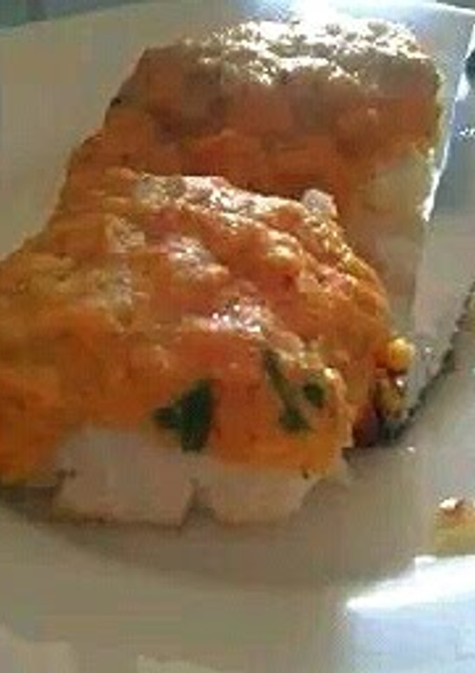 A picture of Flavourful cod with carrot's crust..