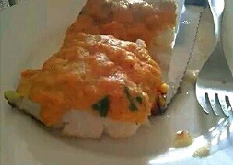 Easy Way to Cook Appetizing Flavourful cod with carrot's crust.