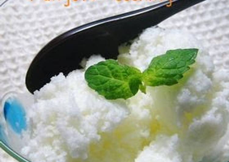 Recipe of Speedy Just-Mix Frozen Yogurt